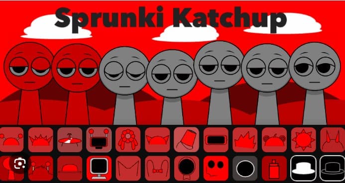 Sprunki Katchup - The Blood-Red Rhythm Game That's Taking Over Music Gaming